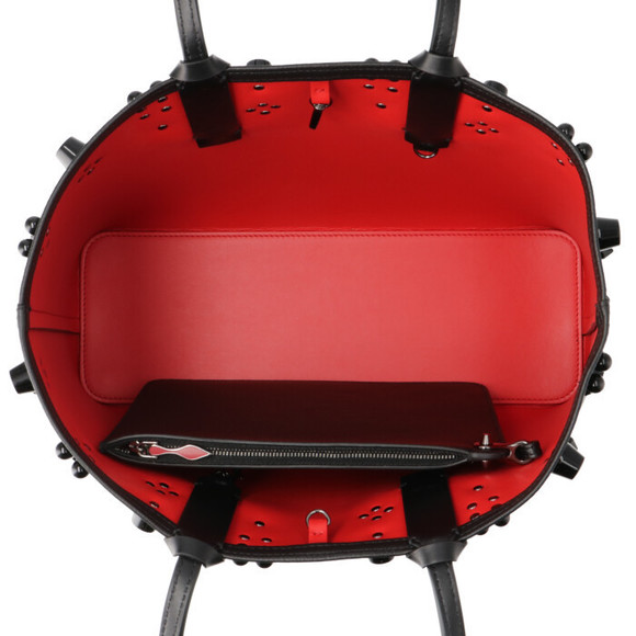 Christian Louboutin Cabata Small Tote Bag Black - Picture 6 of 10